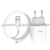 hoco-c72a-glorious-single-port-charger-eu-set-with-lightning-cable-folded