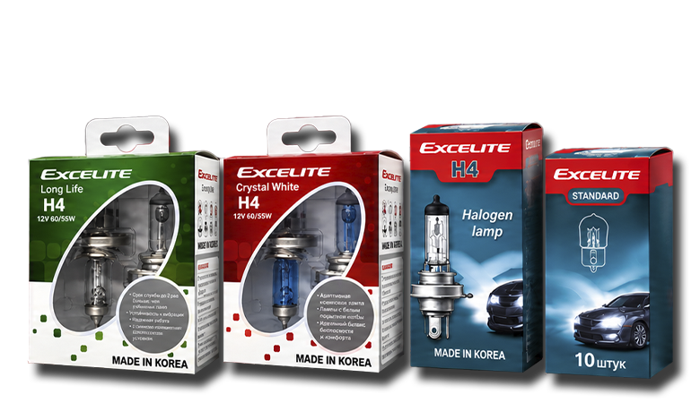 Автолампы EXCELITE - новый бренд в нашем портфеле.