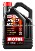 5 по цене 4  Motul_Eco-lite_5W30