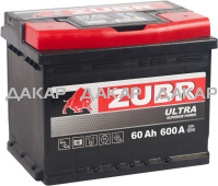 ZUBR Ultra 60Ah 600A Left