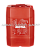 20L red jerrycan - front