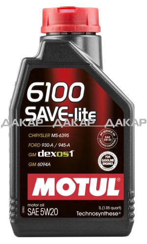 6100 SAVE-LITE 5W20 1L